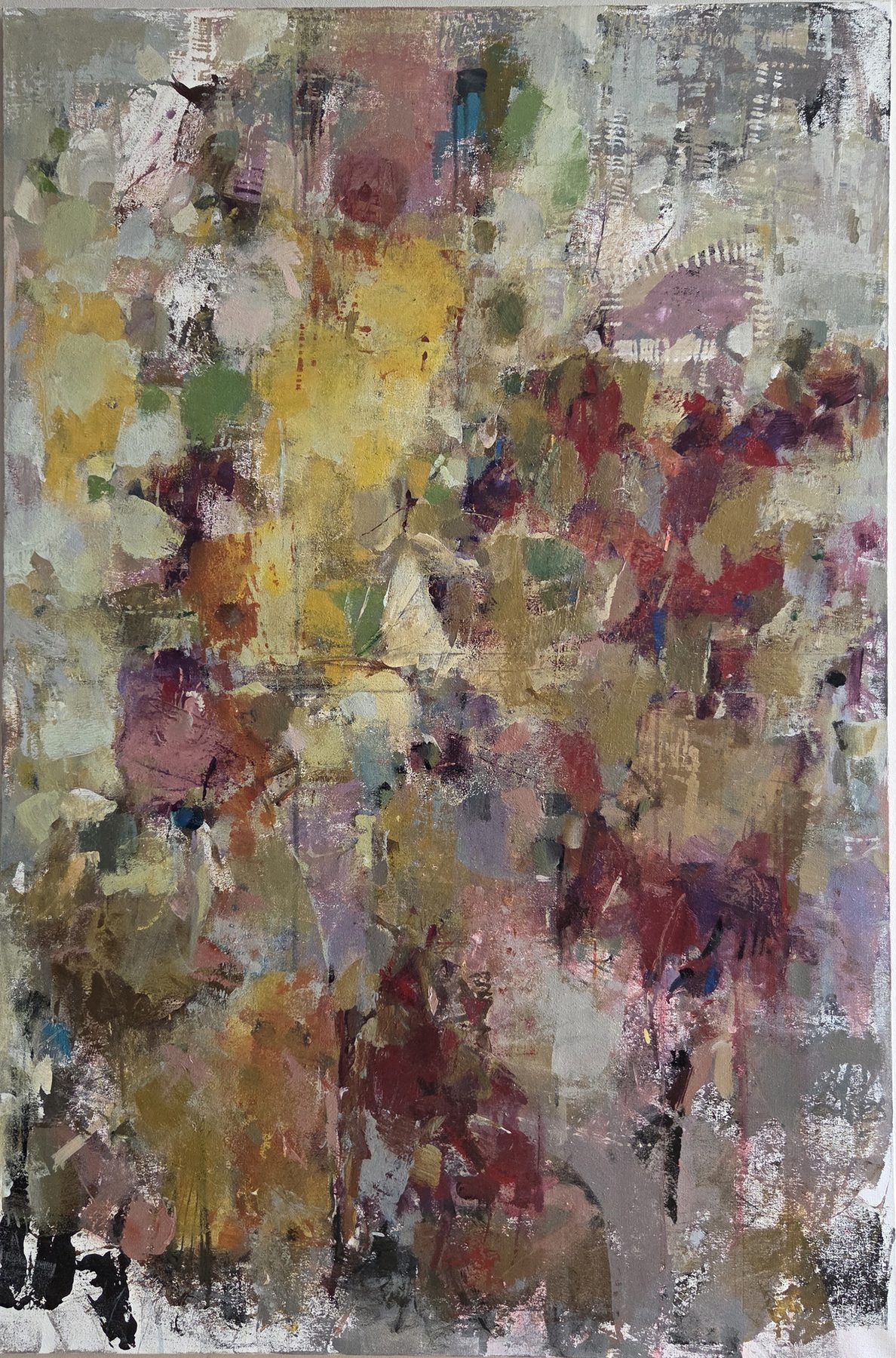 Autumn Leaves II — acrylic on canvas