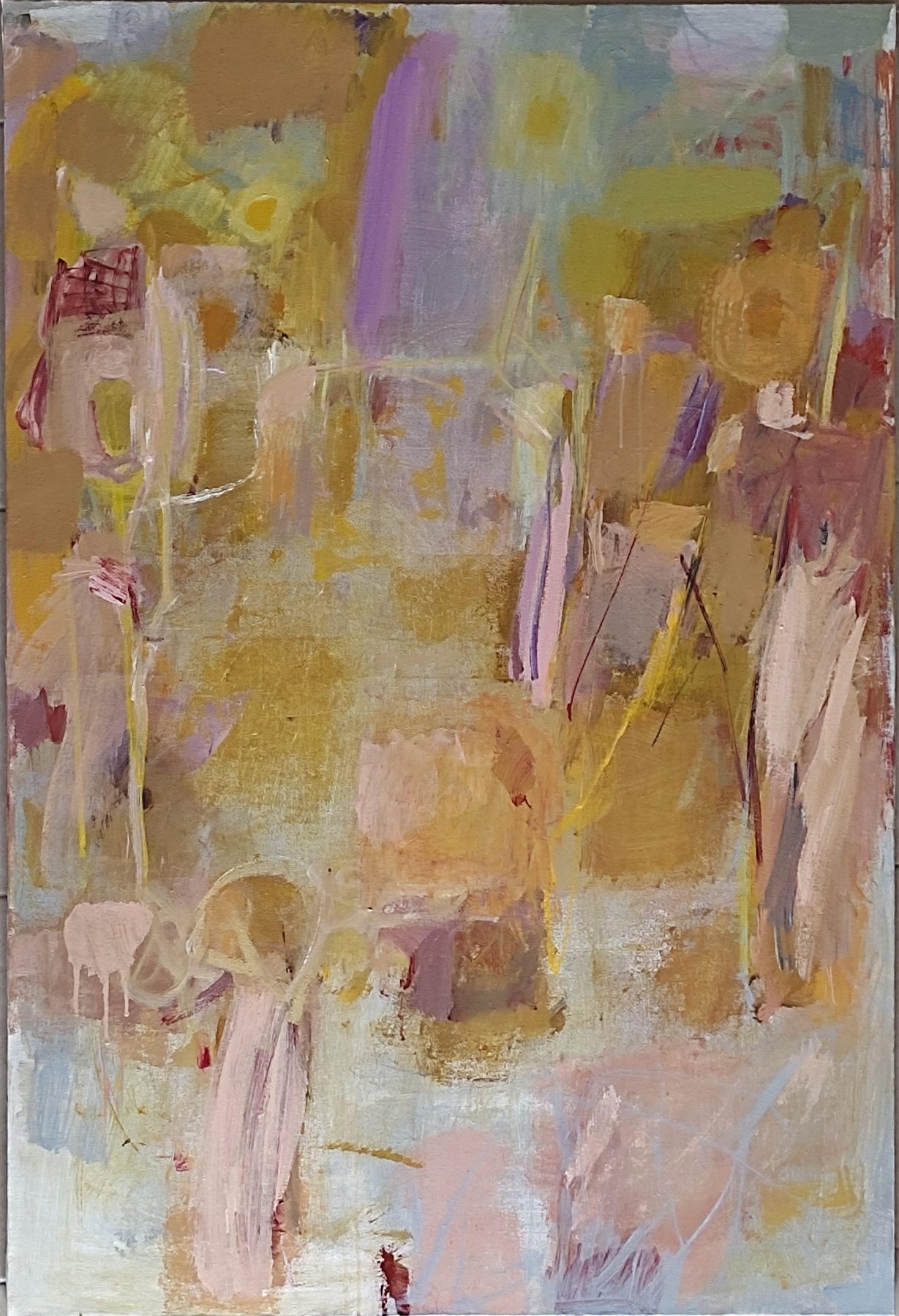Autumn Leaves III — acrylic on canvas, 2024