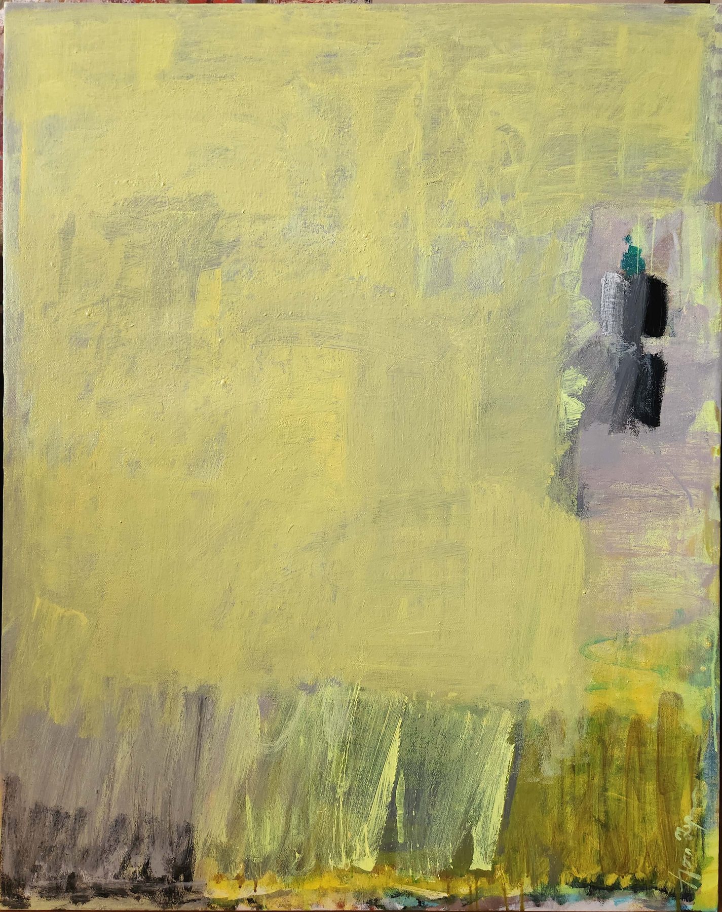 Composition III — acrylic on canvas