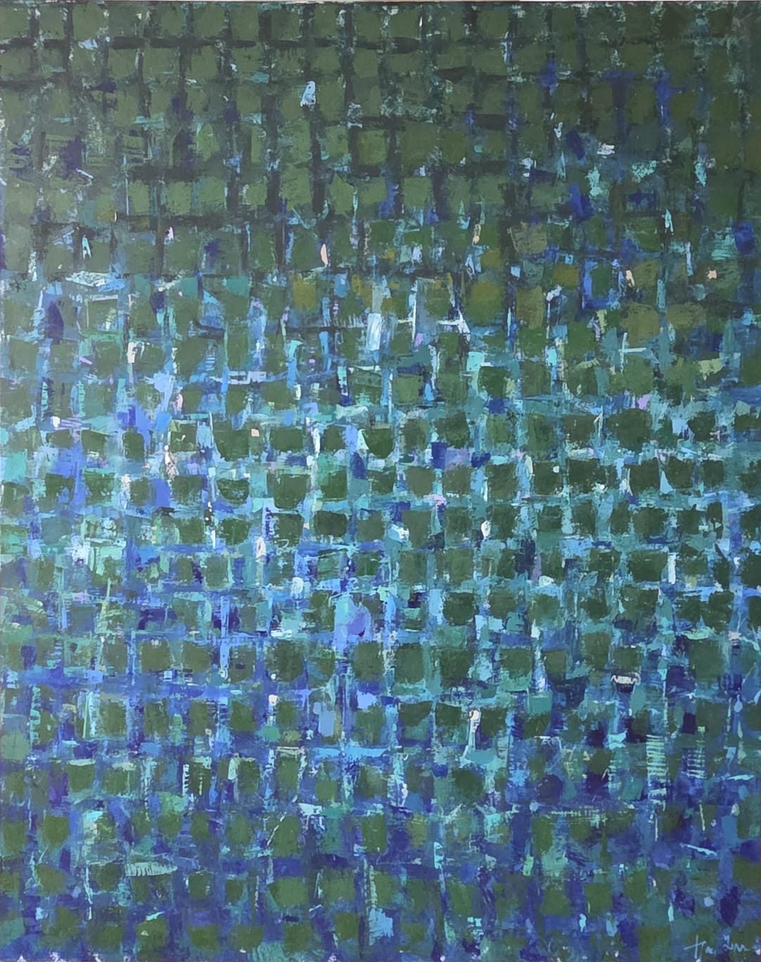 Green Space II — oil on canvas, 2023