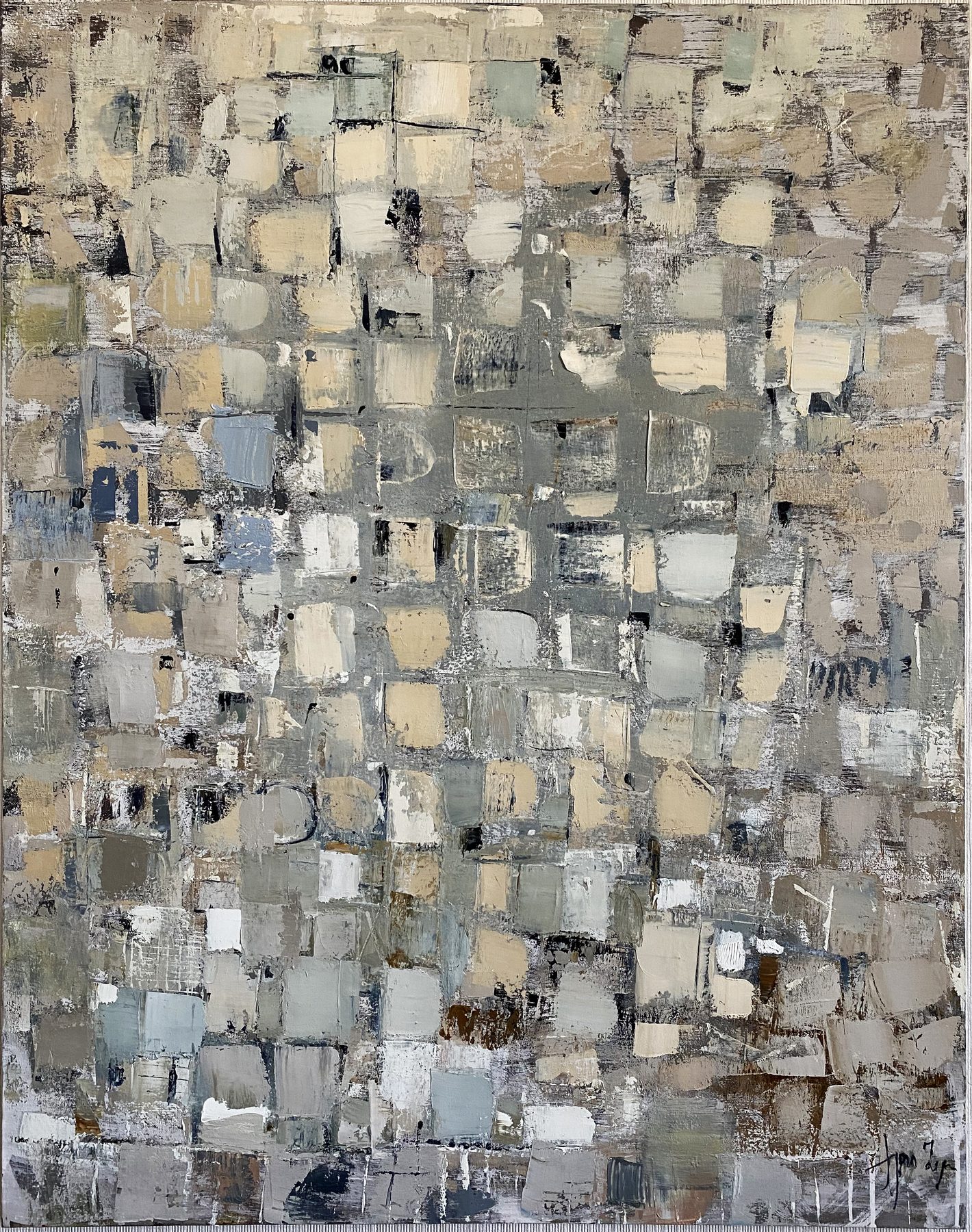 Space N4 — oil on canvas, 2021