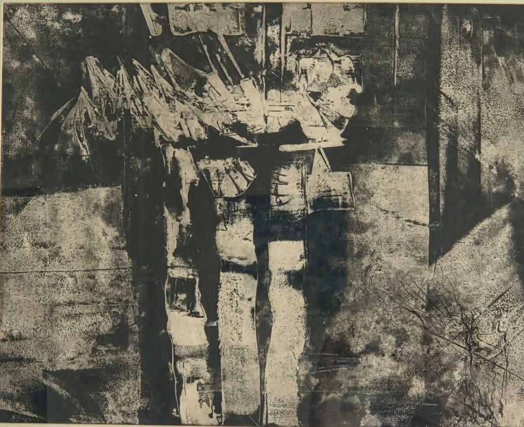 The Trinity — Tree of Life — zinc plate etching on paper, 1991